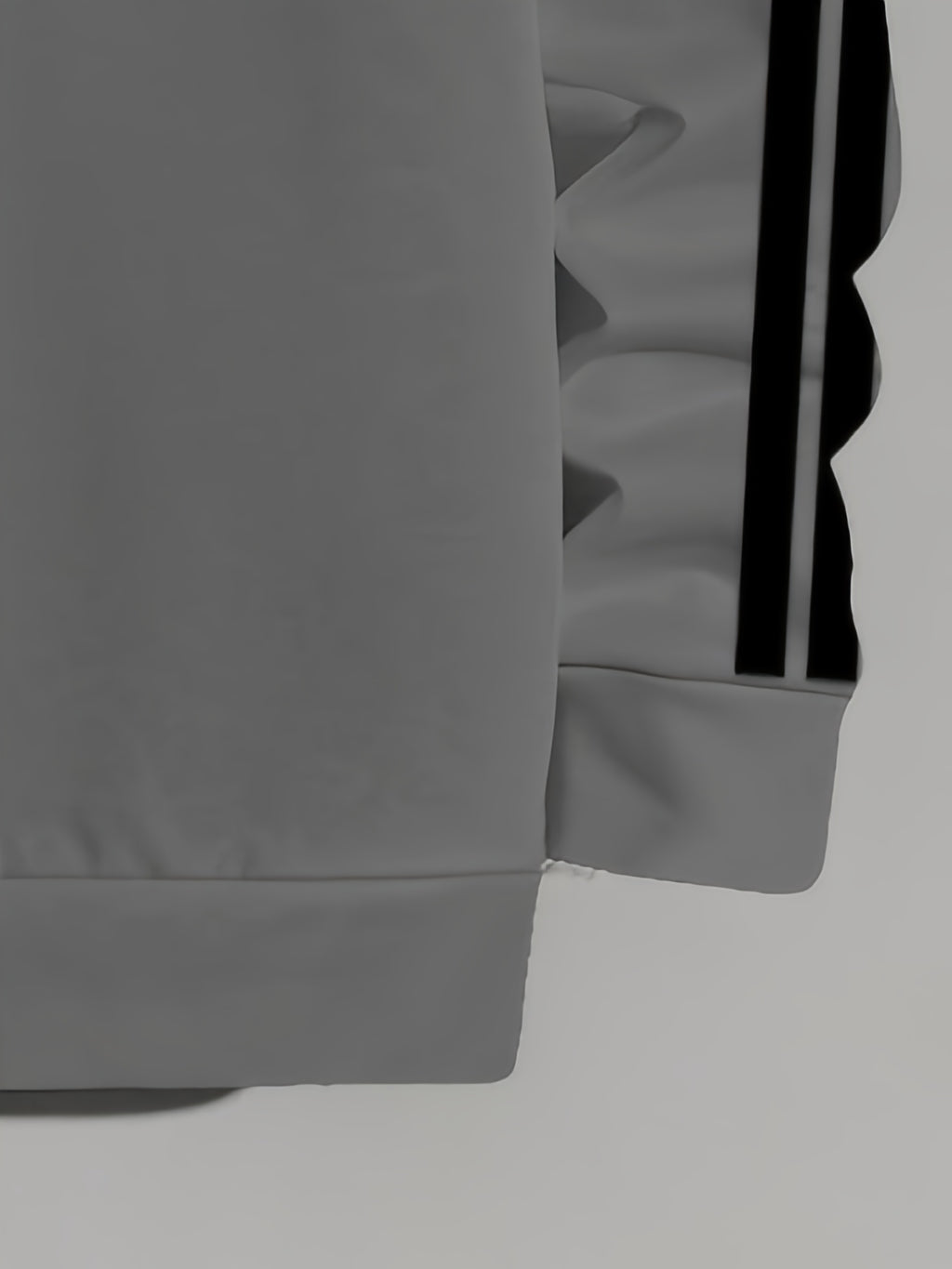 Men'S Casual Hooded Sweatshirt & Jogger Set - Black with White Stripes, Geometric Pattern, Regular Fit, Spring/Fall Essential, Comfortable Casual Attire, Casual Wear|Striped Pattern|Stretch Fabric, Sweater Hoodie, Sweater Pan