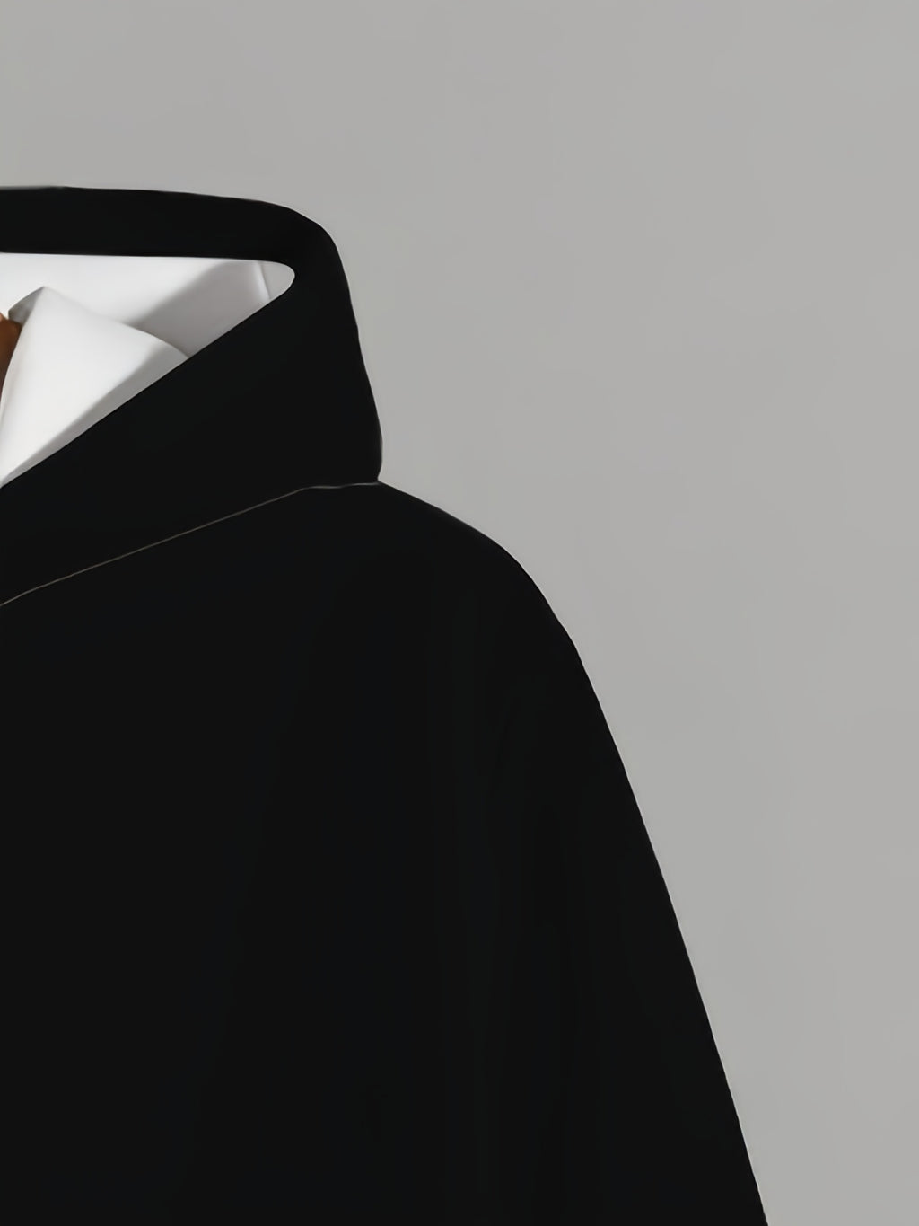 Men'S Casual Hooded Sweatshirt & Jogger Set - Black with White Stripes, Geometric Pattern, Regular Fit, Spring/Fall Essential, Comfortable Casual Attire, Casual Wear|Striped Pattern|Stretch Fabric, Sweater Hoodie, Sweater Pan