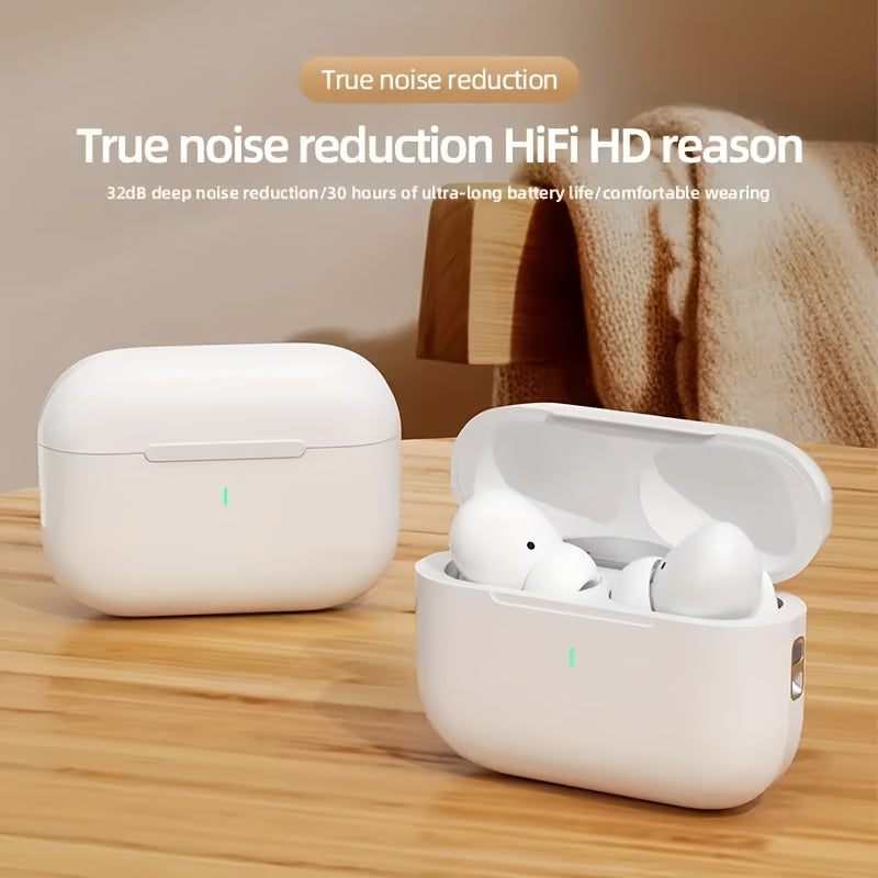 New Wireless Earbuds - Ultra-Long Battery Life, Suitable for Sports & Gaming, Touch Control, Lithium Battery, Cable-Free, Universal Phone Compatibility | Stylish Design | Touch-Control Headphones